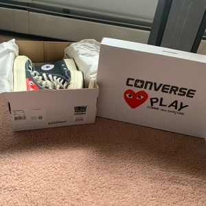 Converse Comme des Garçons men’s size 11